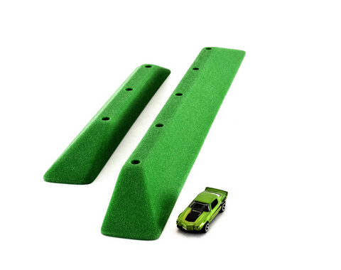 Sandstone Complex 3 - Brushed Sandstone Kaiju Roof Sloper and 2 Brushed Sandstone Jib Blockers - K195